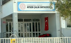 Ayser Çalık Ortaokulu'nda sessiz 23 Nisan