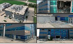 Depremde Hasar Gören Türkoğlu Devlet Hastanesi Yıkılıyor