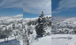 Kahramanmaraş’ın yüksek kesimlerinde kar etkili oldu