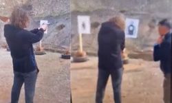 Okulda dehşet saçan saldırganın poligonda atış talimi yaptığı görüntüler ortaya çıktı