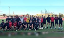 Kahramanmaraş'ta hakemler vize yenileme sürecinde atletik testi başarıyla tamamladı