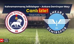 Kahramanmaraş İstiklalspor – Ankara Demirspor Maçı Canlı İzle!