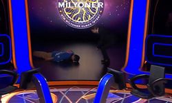 Milyoner yarışmasında görülmemiş olay, yarışmacı yere kapandı