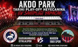 Akdo Park tarihi play-off heyecanına ev sahipliği yapacak