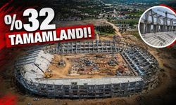 17 Bin 500 kişilik stadyumun yüzde 32’si tamamlandı