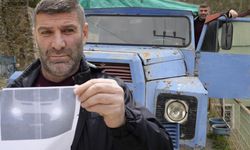 Evinin önünde odunluk olarak kullandığı kamyonu İstanbul’da ceza yedi