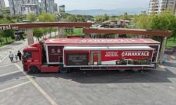 Çanakkale Savaşları Mobil Müzesi, Kahramanmaraş'ta Ziyaretçilerini Ağırlıyor