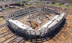 Kahramanmaraş Stadyumu Hızla Yükseliyor