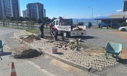 Onikişubat Belediyesi’nden 9 farklı mahallede eş zamanlı kaldırım ve yol çalışması