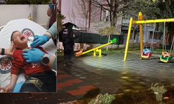 Parkta oynayan 2 yaşındaki çocuğa bıçaklı saldırı