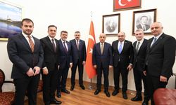 AK Parti Kahramanmaraş Heyeti İçişleri Bakanı Çiftçi ile Bir Araya Geldi