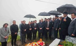 Giresun’da öldürülen genç başkan için Erbakan’dan taziye ziyareti