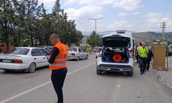 Kahramanmaraş’ta iki otomobil çarpıştı: 1 yaralı
