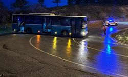 Çaldığı Halk Otobüsüyle Kaza Yapan Şahıs Yakalandı