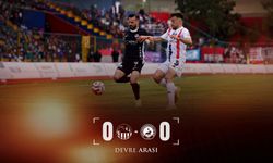 Mardin 1969 Spor – İstiklalspor maçının ilk yarısında gol sesi çıkmadı