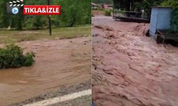 Andırın’da sağanak yağış sele neden oldu