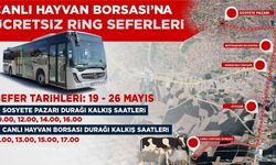 Canlı Hayvan Borsası’na Ücretsiz Ring Seferleri Başlıyor