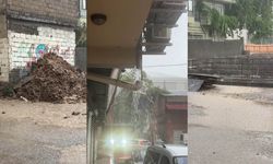 Kahramanmaraş’ta sağanak yağış etkili oldu