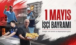 Kahramanmaraş'ta 1 Mayıs'tan kareler