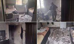 Kahramanmaraş’ta apartman yangını söndürüldü
