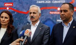Bakan Uraloğlu, Mersin-Adana-Osmaniye-Gaziantep Hızlı Tren Projesi'nde incelemelerde bulundu
