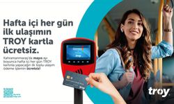 Kahramanmaraş'ta Mayıs’ta TROY Kart ile Hafta İçi İlk Yolculuk Ücretsiz