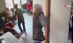 Yaşlı bakım merkezinde skandal görüntüler: Hastaya şiddet ve tükürme kamerada
