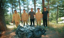 Kahramanmaraş’taki ormanlık alanlar işte böyle temizlendi