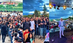 Afşin Belediyesi gençlere unutulmaz bir festival yaşattı