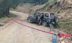 Kontrolden çıkan cip uçurumdan yuvarlandı: 1 ölü 2 ağır yaralı