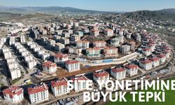Karacasu TOKİ sakinlerinden site yönetimine tepki