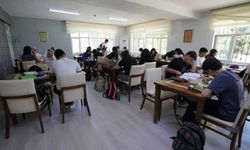 Şehir Genelindeki 21 Kütüphane ve Gençlik Merkezi’nde sınava hazırlandılar