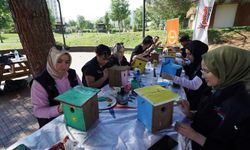 Pusula Maraş, Gençleri Kuş Evi Boyama Atölyesinde Buluşturdu