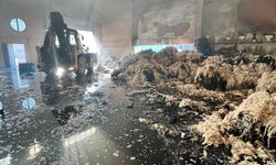 Dulkadiroğlu Yeni Sanayi Sitesi'nde Fabrika Yangını Korkuttu