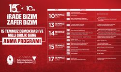 15 Temmuz Demokrasi ve Milli Birlik Günü Anma Programları Başlıyor