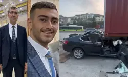 Otomobil, TIR'ın altına girdi, baba ve oğlu öldü