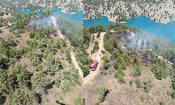 Kahramanmaraş'ta Orman Yangını Büyümeden Söndürüldü