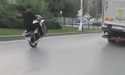 Kahramanmaraş’ta trafikte tehlikeli hareketler kamerada