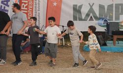 Kahramanmaraş'ta baba ve oğullara unutulmaz kamp deneyimi