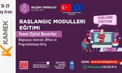 Kahramanmaraş’ta 18-29 yaş arası gençlere çevrimiçi eğitim fırsatı
