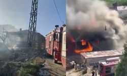Kahramanmaraş'ta çıkan yangın itfaiye ekiplerince söndürüldü