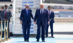 Cumhurbaşkanı Erdoğan, ABD Başkanı Trump’ı karşıladı