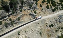 Karagöl-Çobanlı Bağlantı Yolunda Sathi Kaplama Çalışmaları Başladı