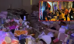 Komşularının haber alamadığı kadın, evdeki çöp yığınları arasında bulundu
