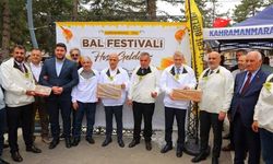 Göksun’da bir ilk! Bal Festivalinde 1 kilo bal yiyerek şampiyon oldu