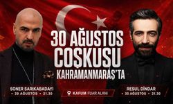 Kahramanmaraş’ta 30 Ağustos Coşkusu: İşte 3 Günlük Kutlama Programı