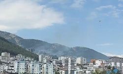 Kahramanmaraş’ta Ahır Dağı Eteklerinde Yangın Çıktı