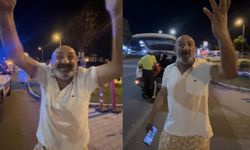 Polisin alkollü sürücü ile imtihanı!