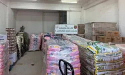37 ton sahte deterjan ve kozmetik ürünü ele geçirildi