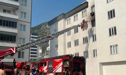 Kahramanmaraş’ta apartman dairesinde yangın